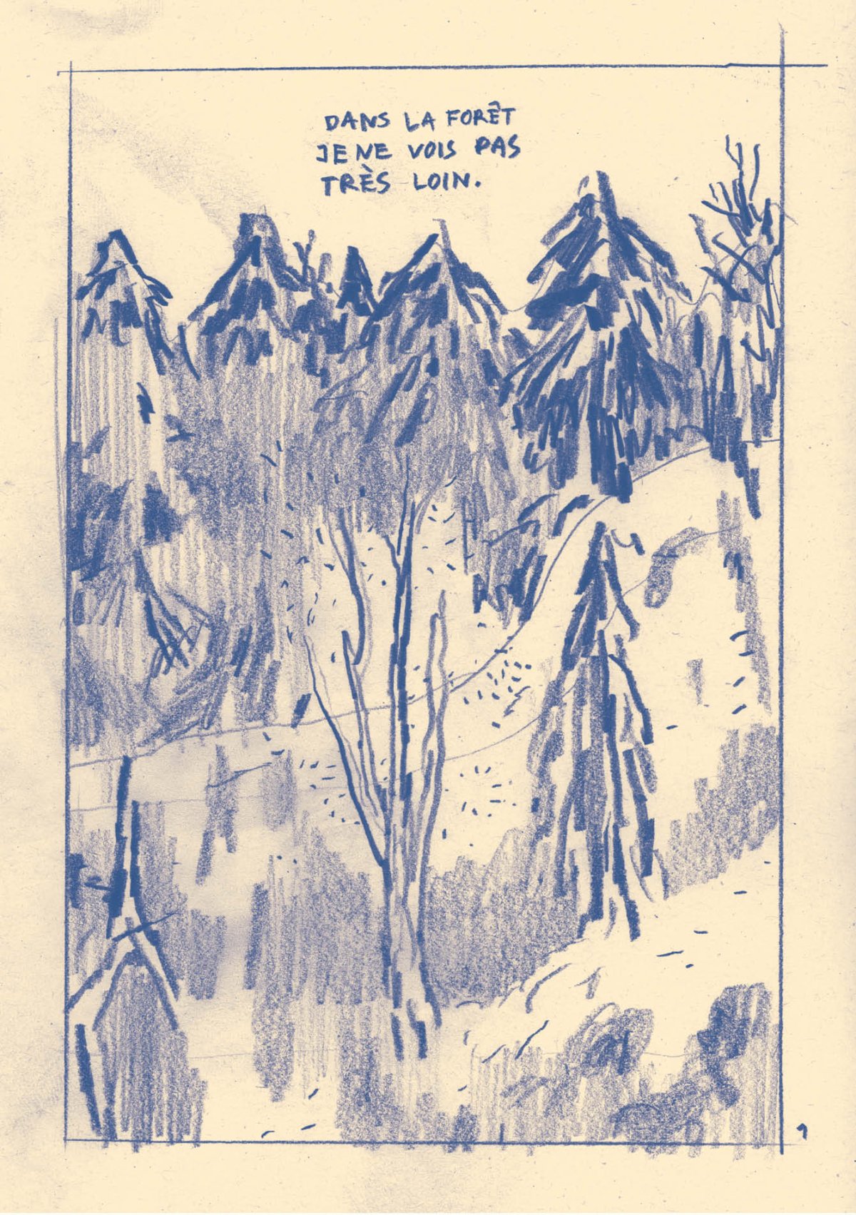 - Dans la forêt je ne vois pas très loin- page 1