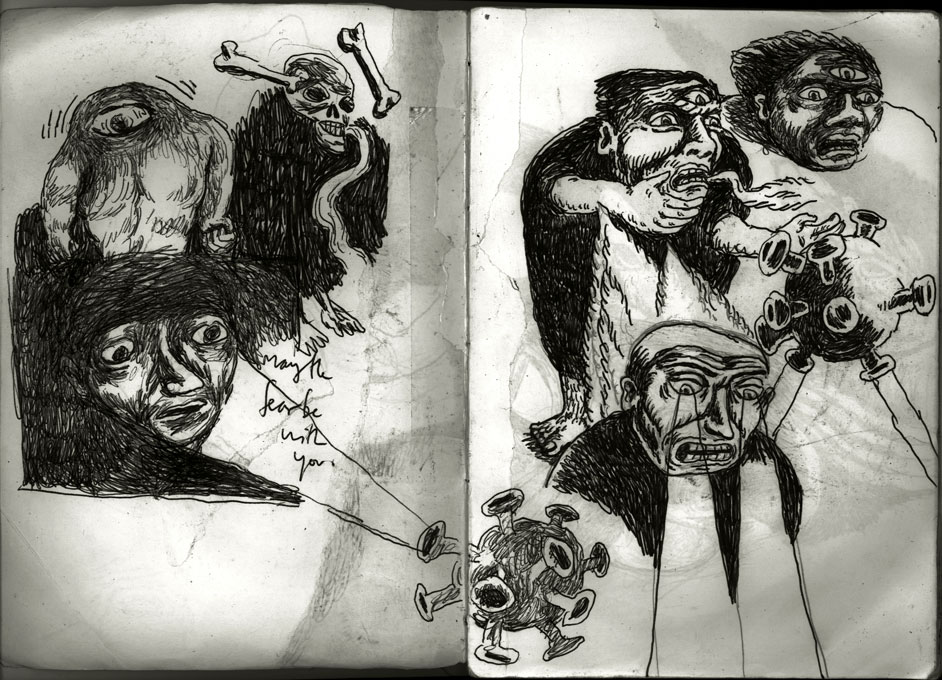 - Her Third Eye Sketchbook- page 2