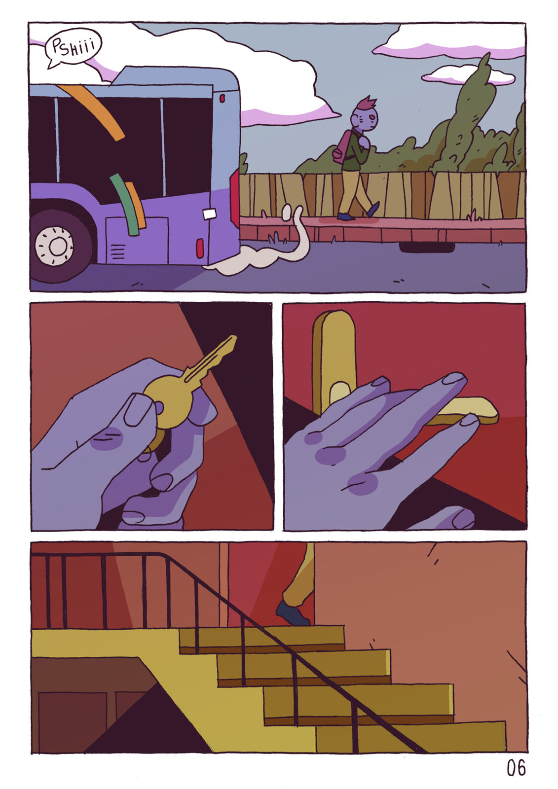 - Une Fille Dans le Bus- page 6