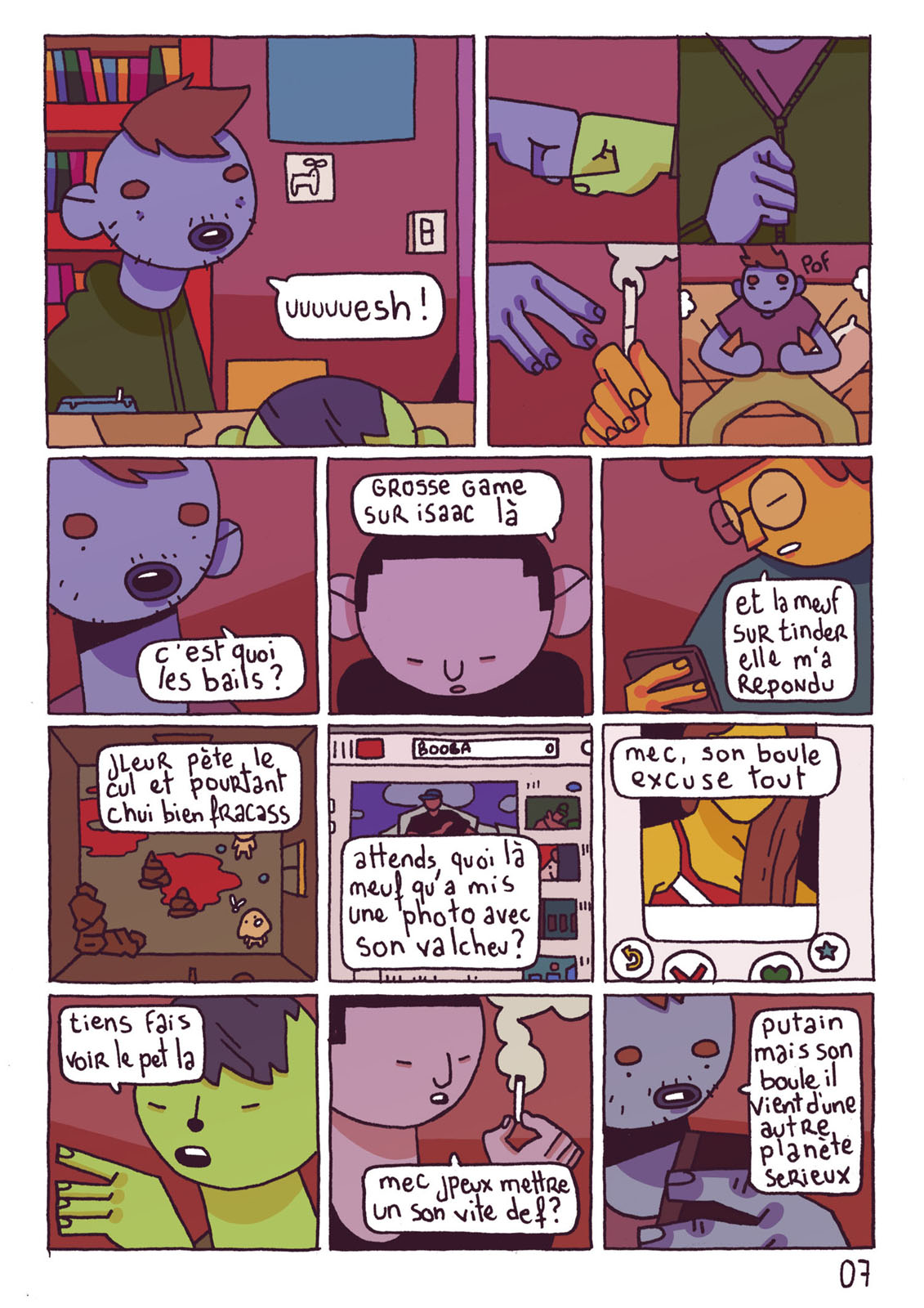 - Une Fille Dans le Bus- page 7