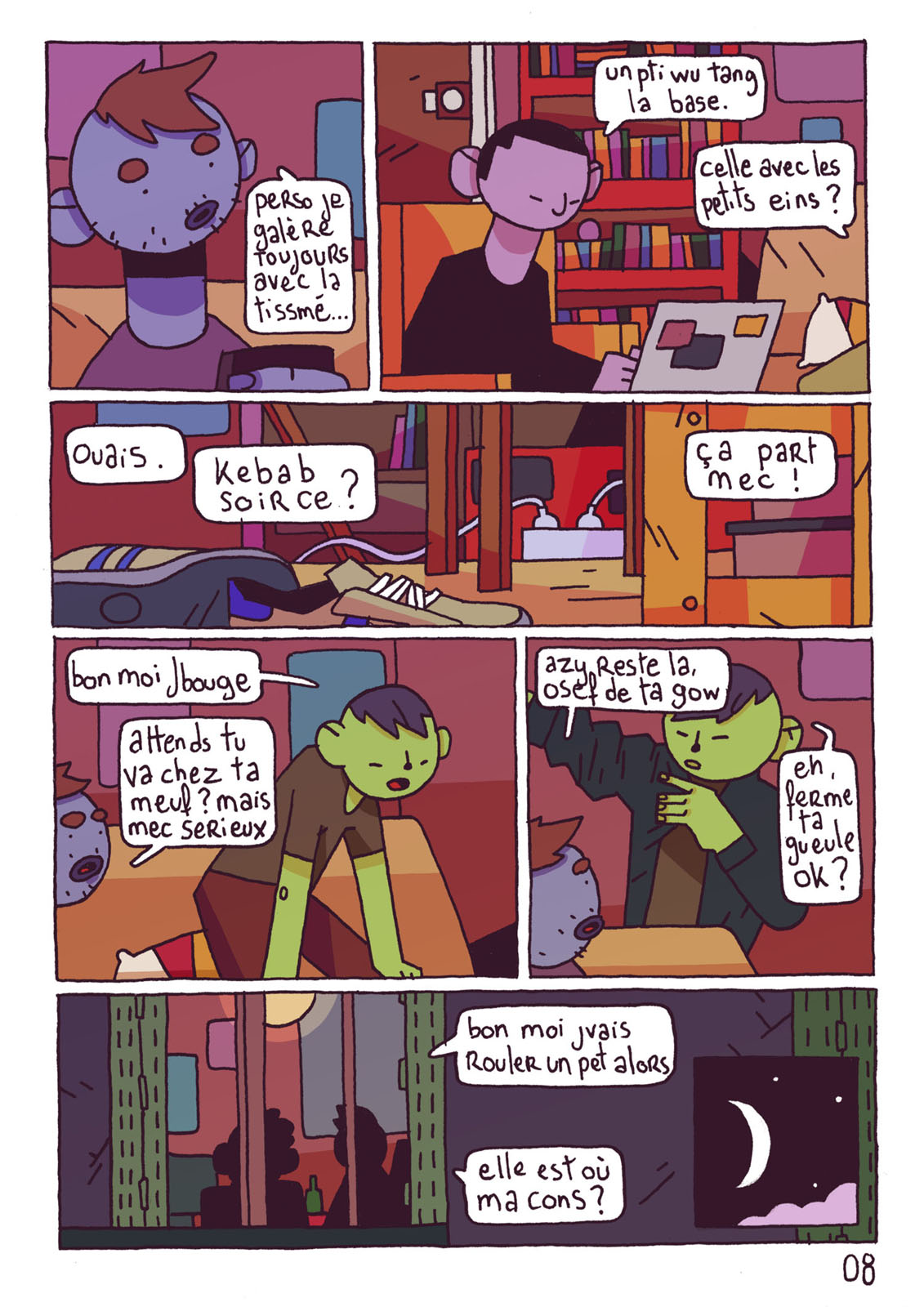 - Une Fille Dans le Bus- page 8