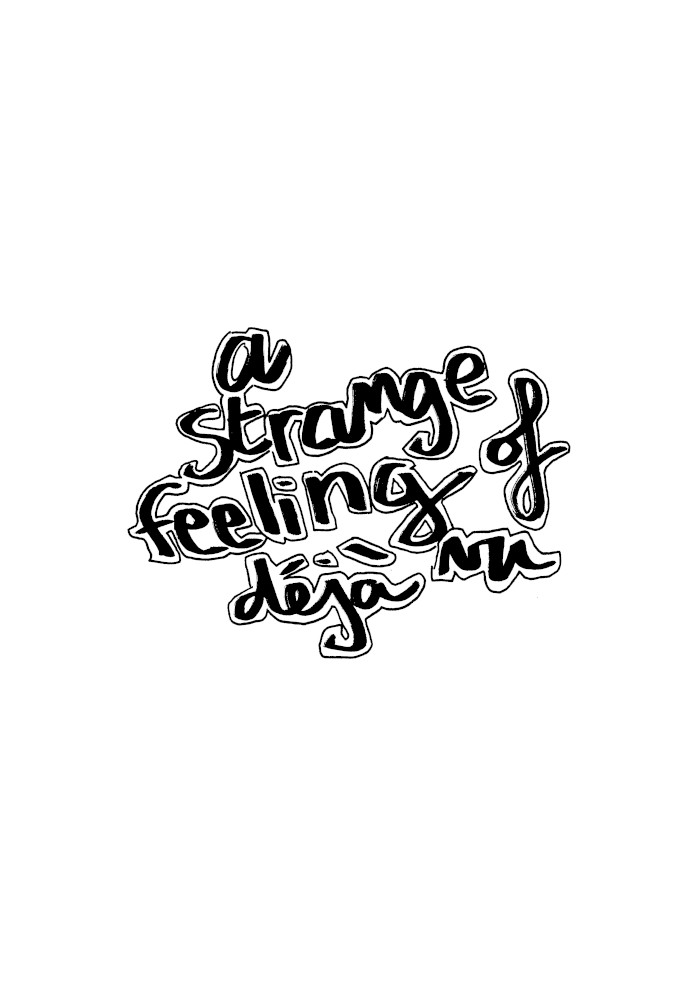 - A strange feeling of déjà vu- page 1