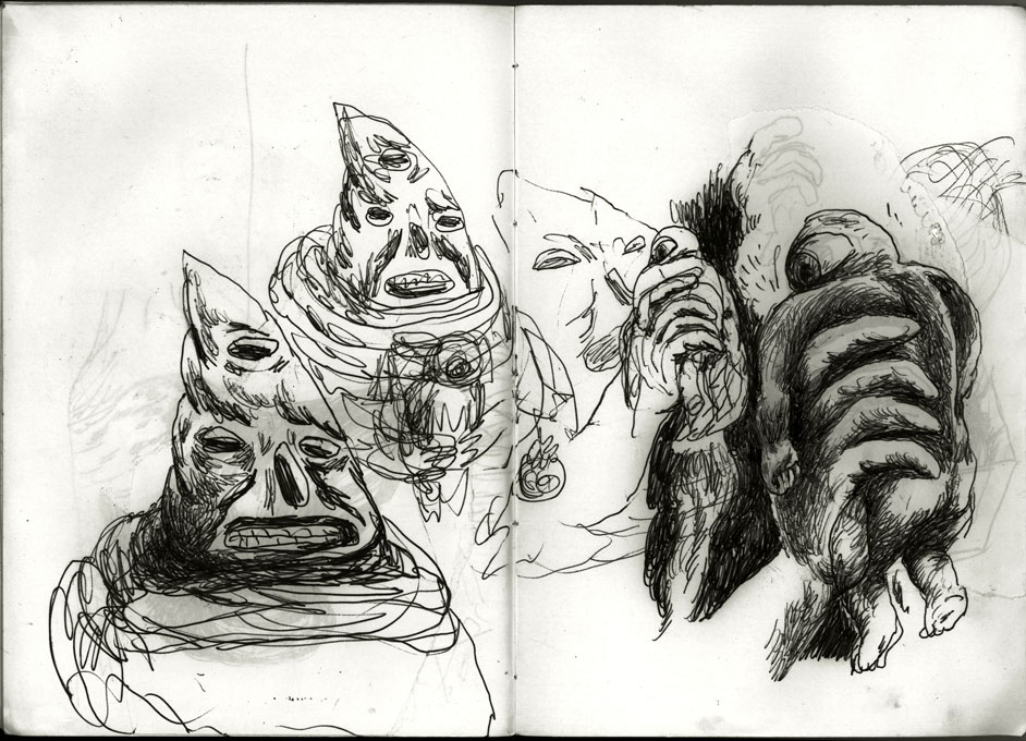 - Her Third Eye Sketchbook- page 17