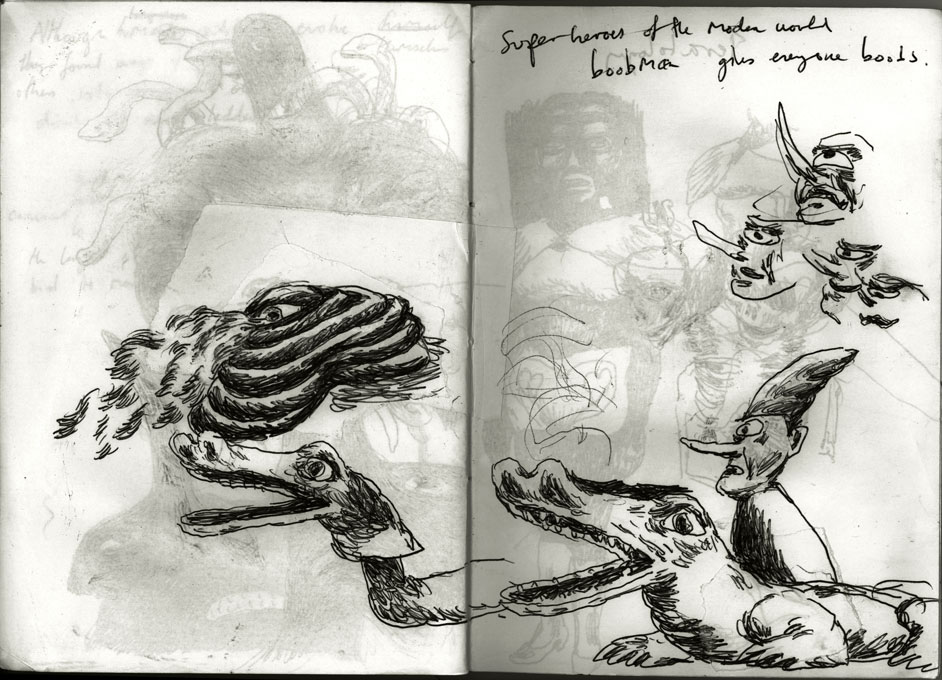 - Her Third Eye Sketchbook- page 19