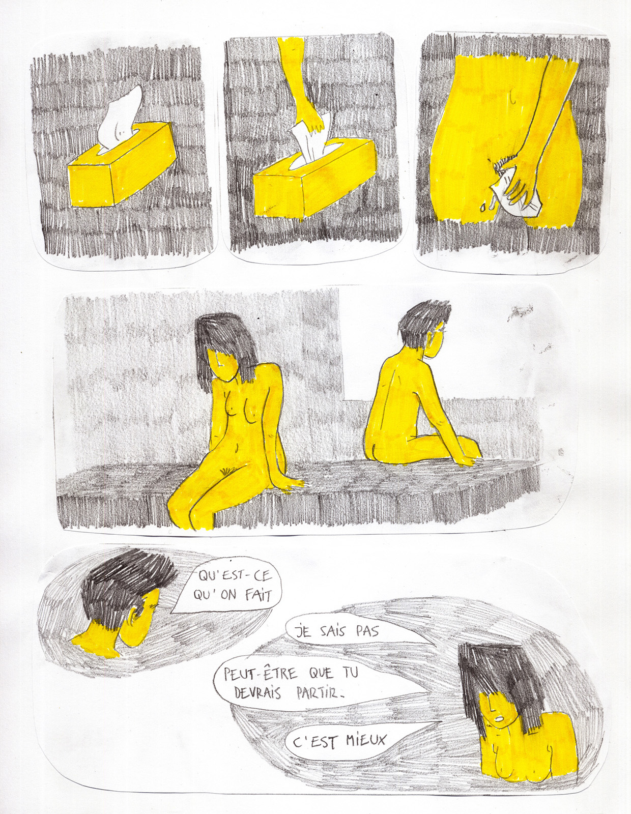 - La rupture- page 1