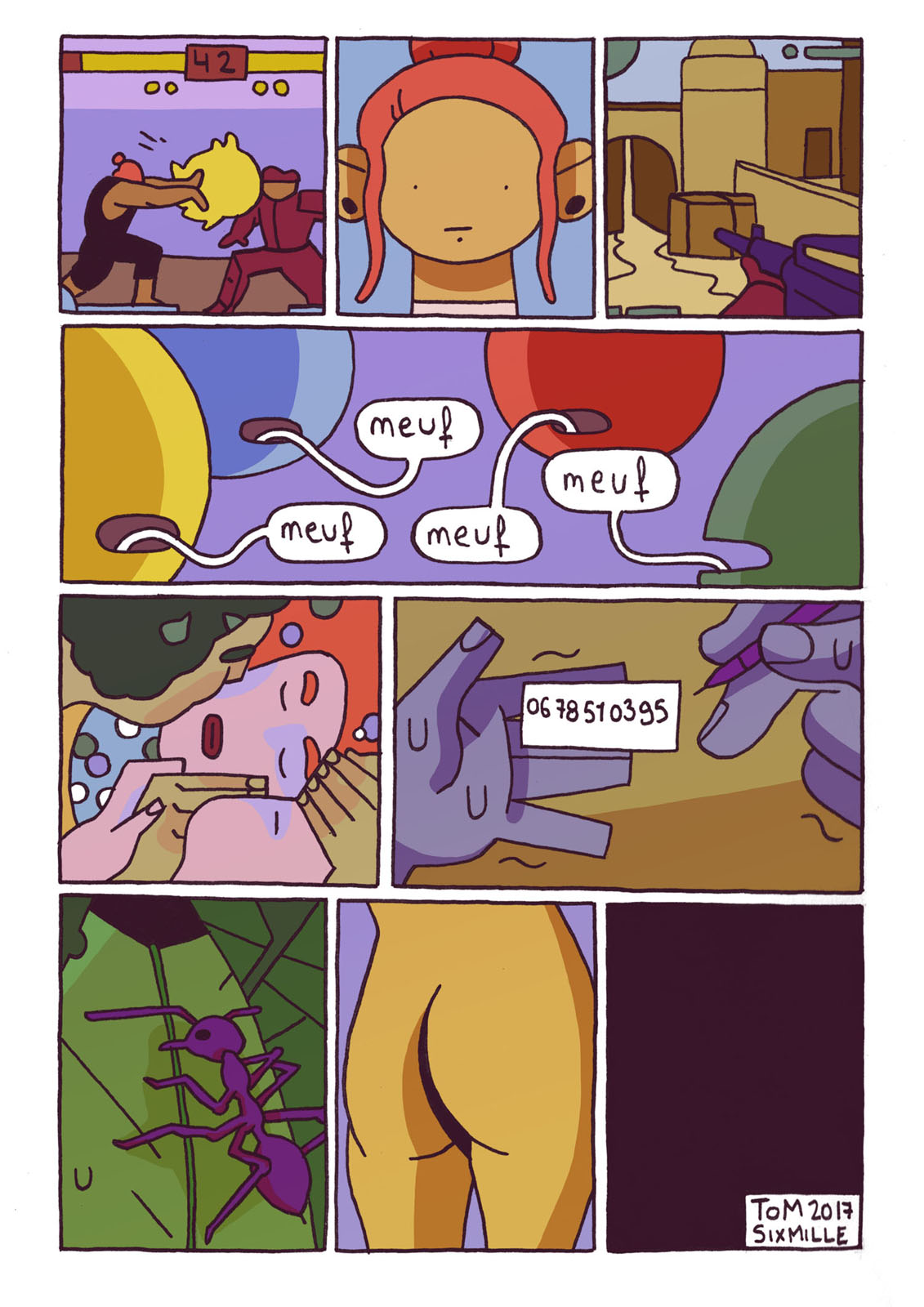 - Une Fille Dans le Bus- page 21