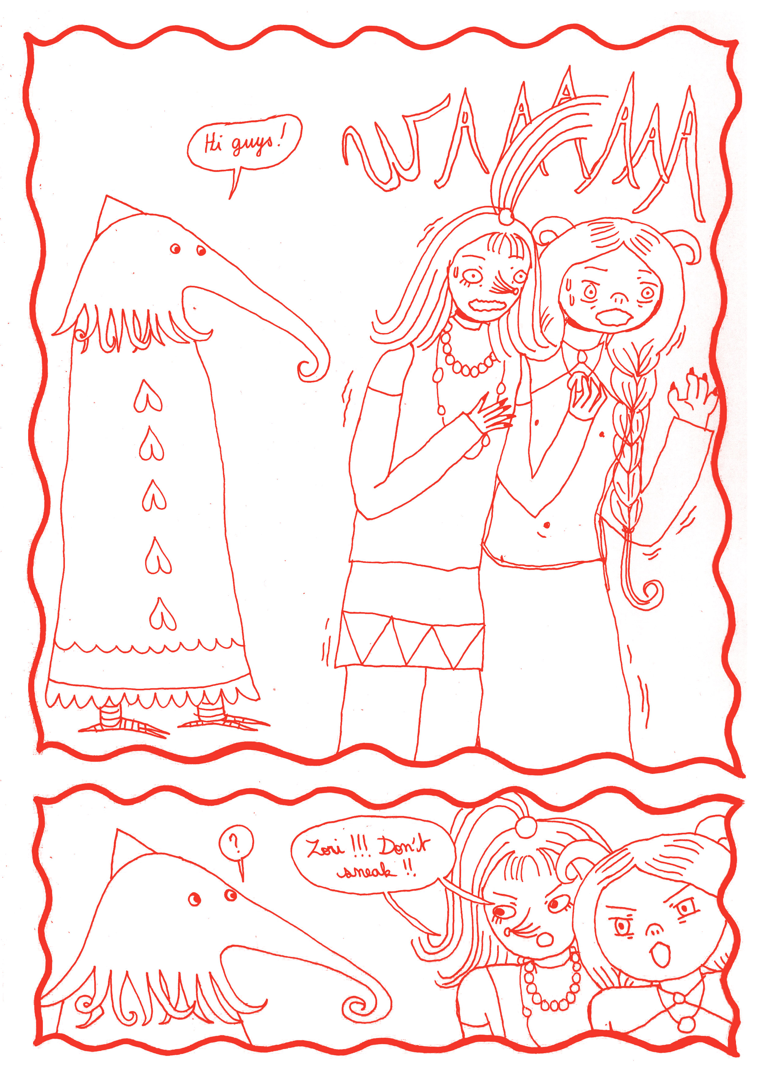 - Chacha, Baba and the mysterious frog- page 5