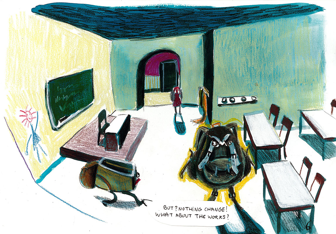 - the secret activity of the headmaster- page 7