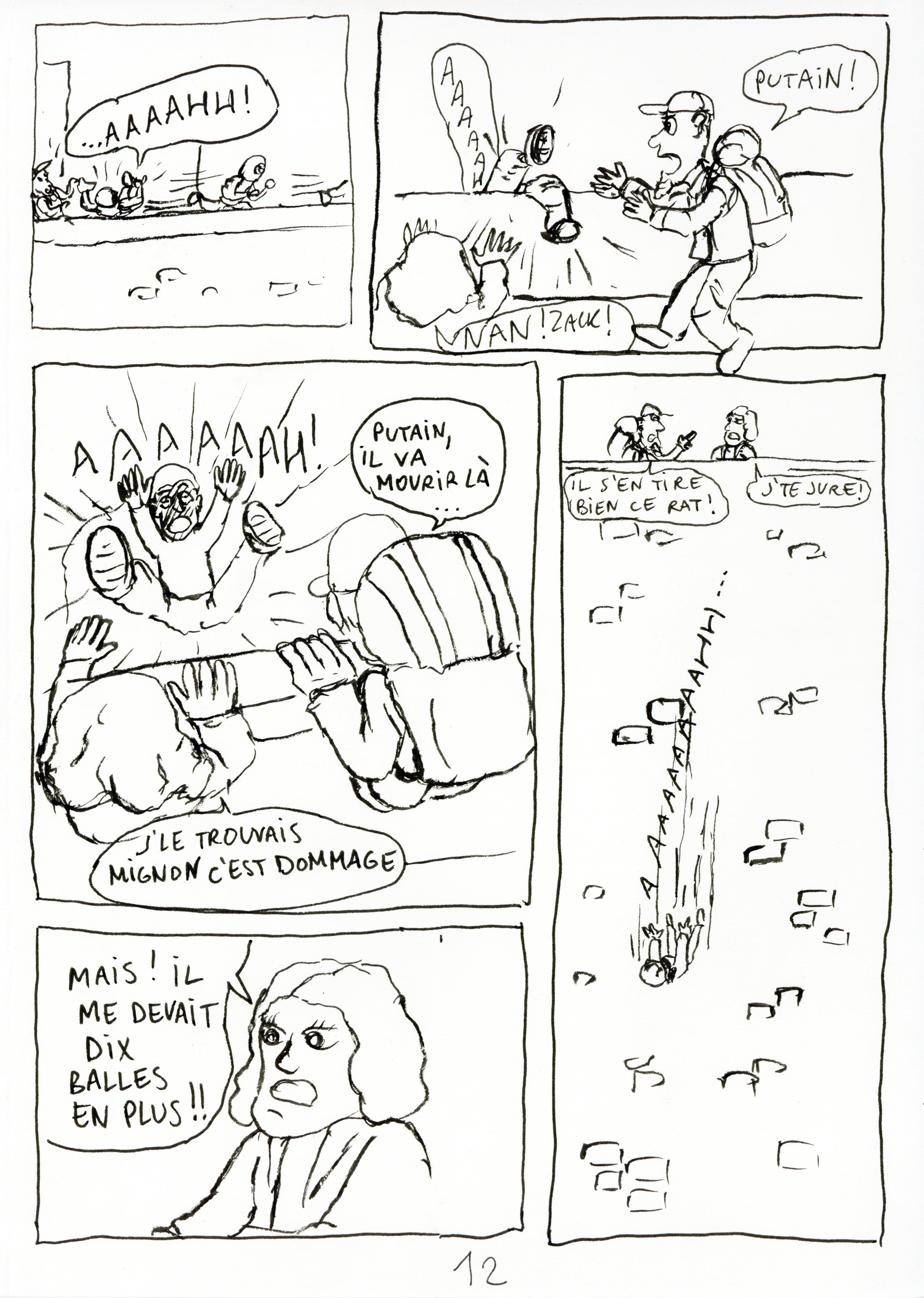 - Merci salaud, pensez à comment détester le plaisir- page 13