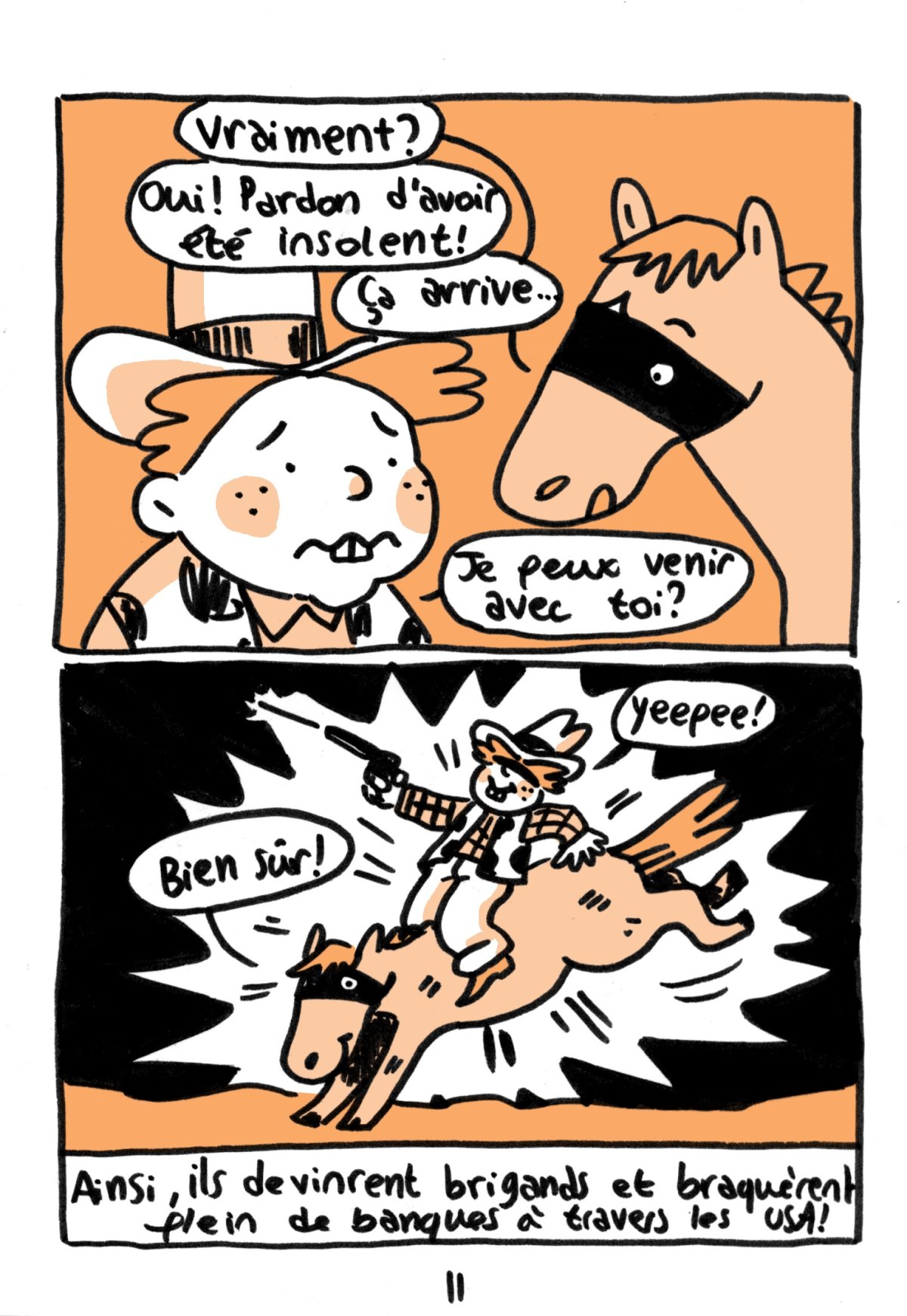 - Billy the Child & Ouragan the Cheval- page 12