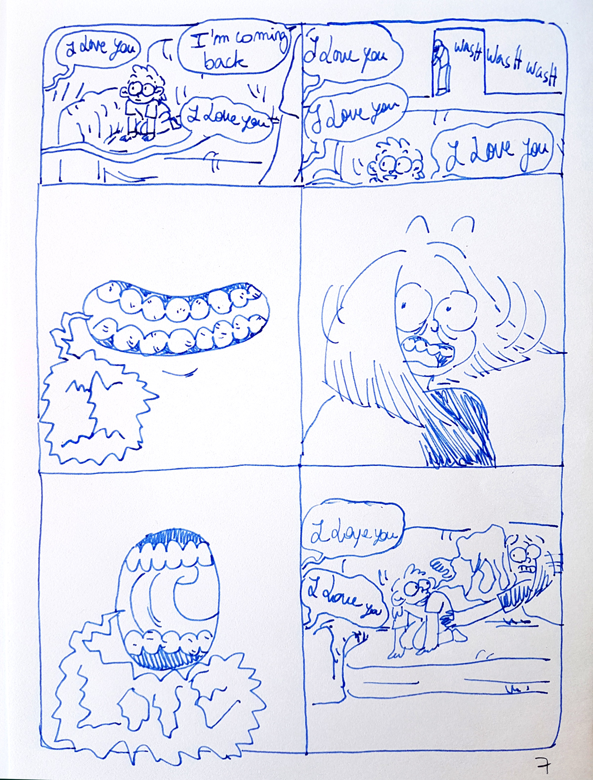 - I love you- page 7