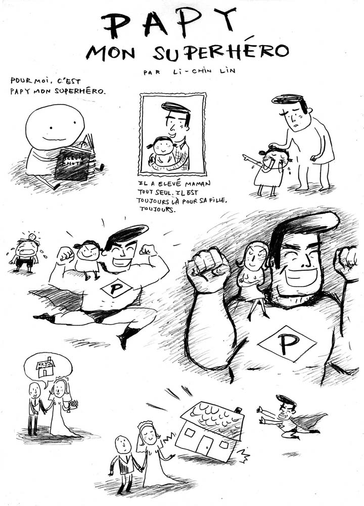 - Papy mon superhéro- page 1