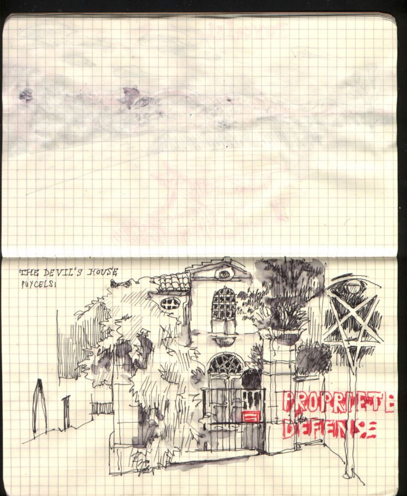 - Black/red sketchbook- page 6