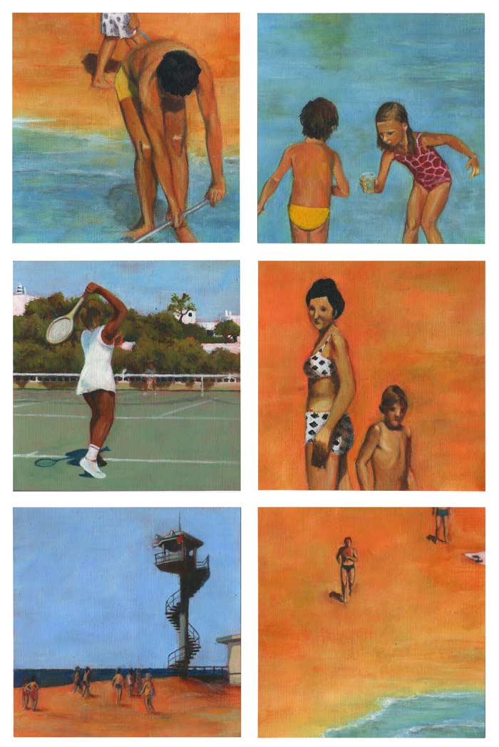 - à la plage- page 6