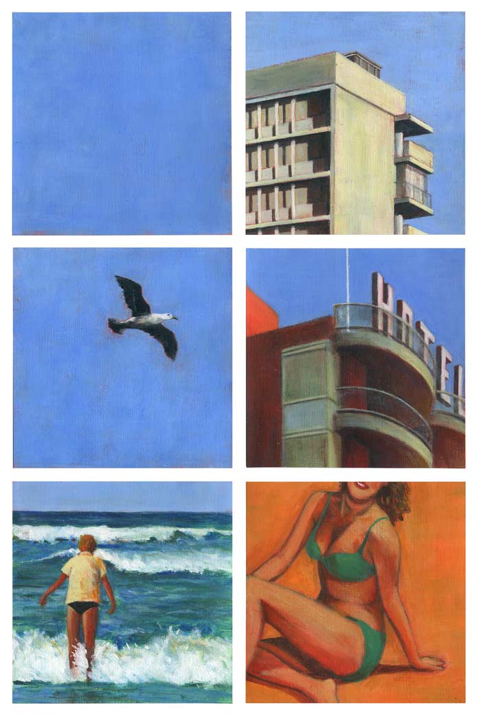 - à la plage- page 13