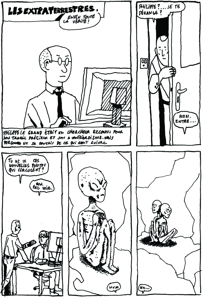- Les extraterrestres.- page 1