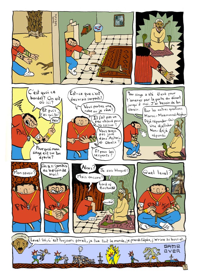 - La porte du désert- page 3