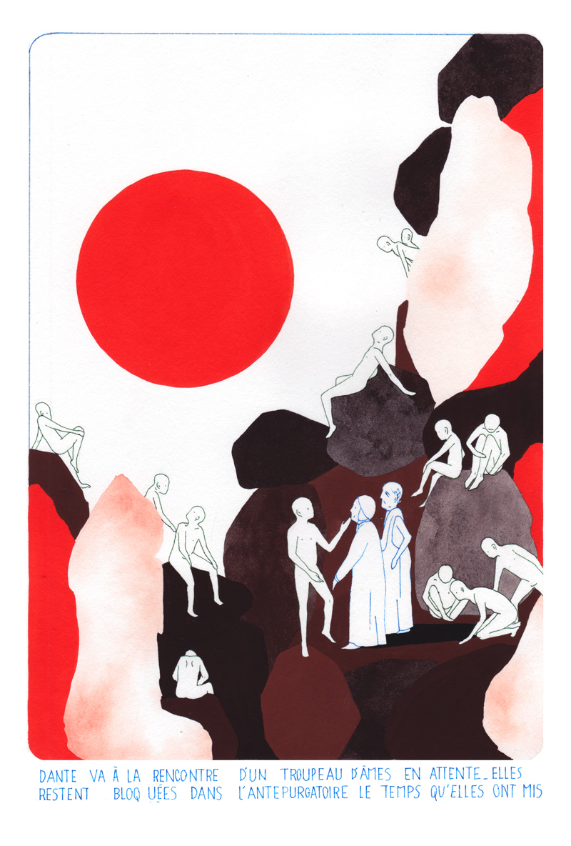 - La divine comédie partie 2: le purgatoire- page 5