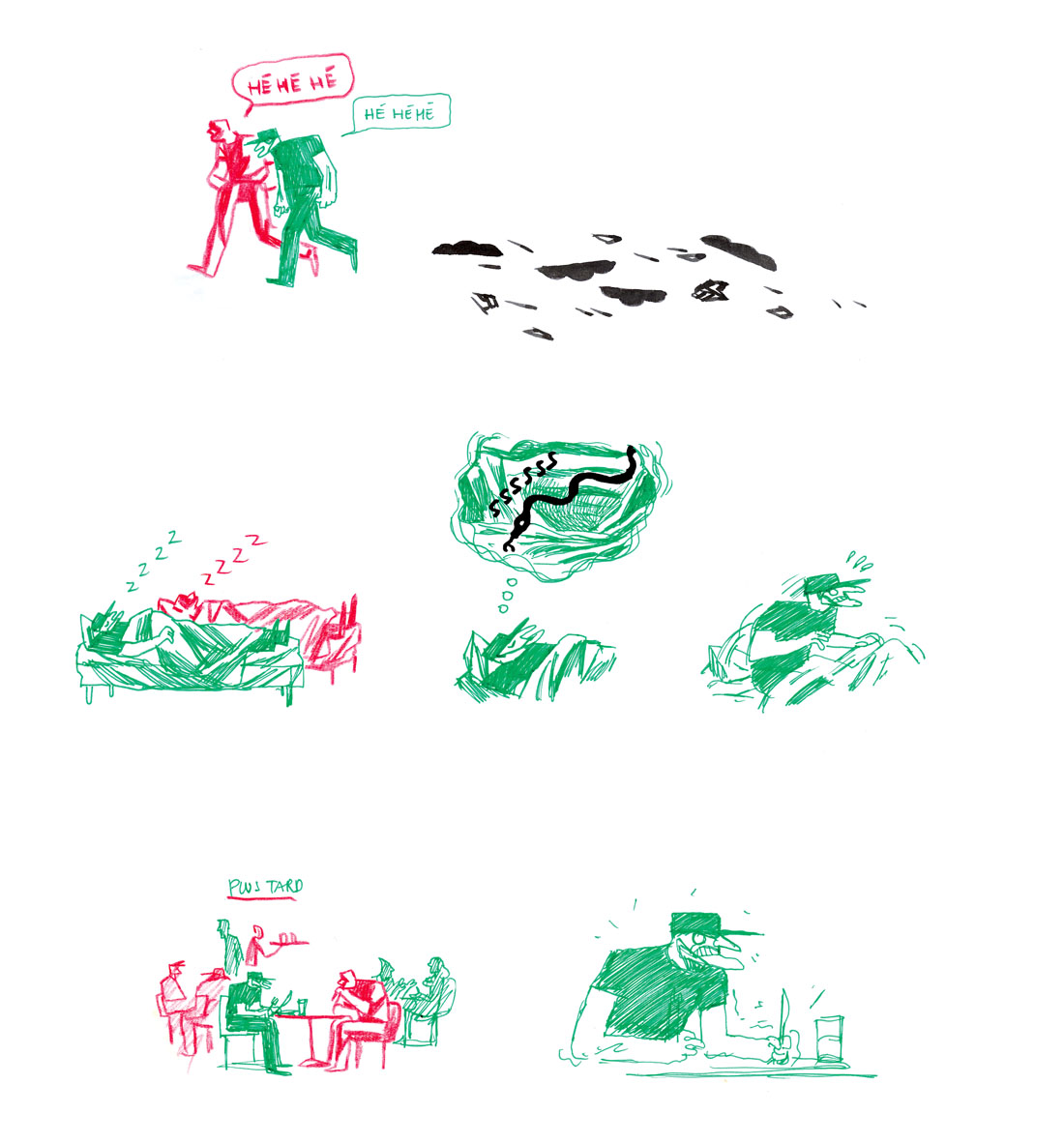 - Histoire improvisée, thème : Peurs et phobies.- page 7