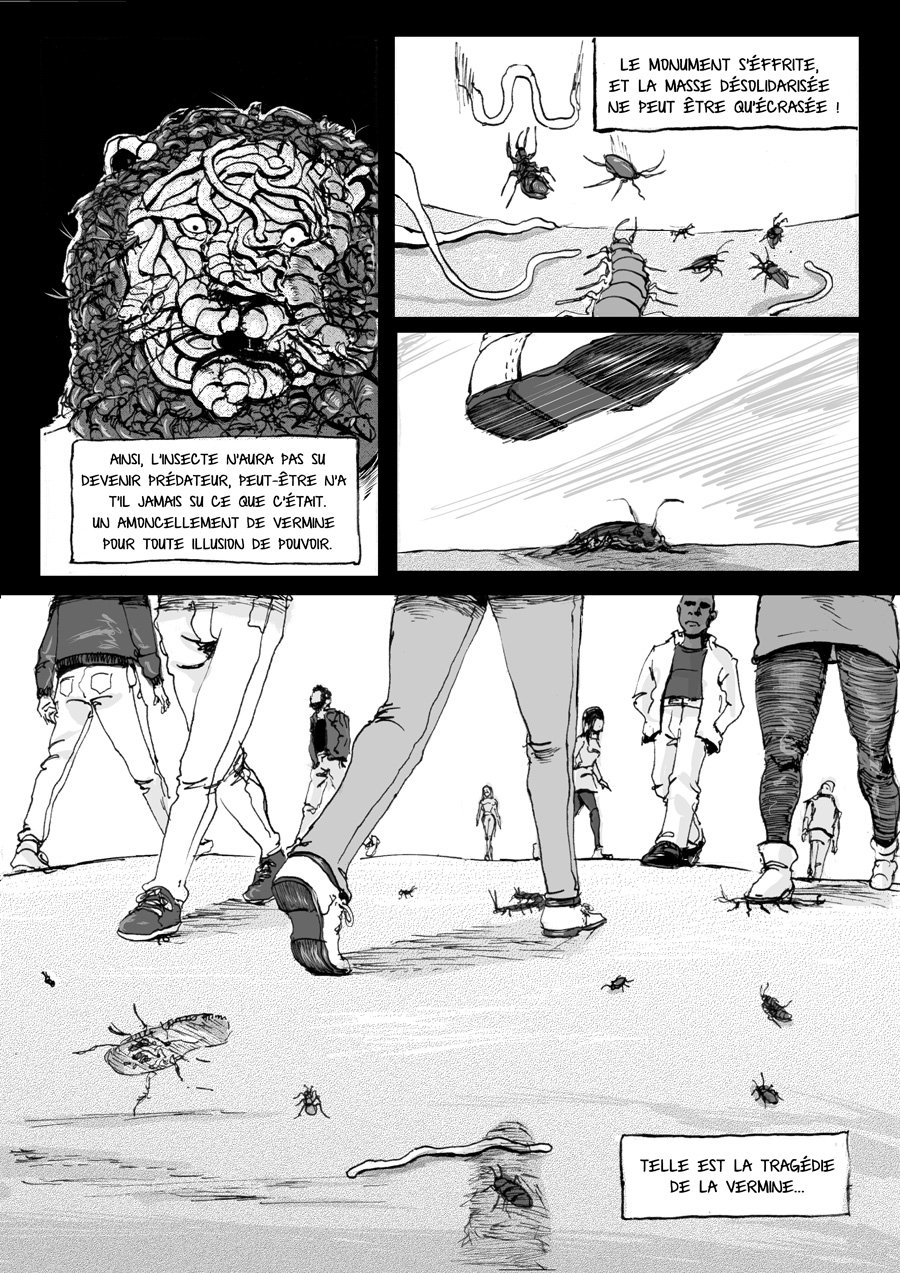 - La reptation de la vermine- page 16