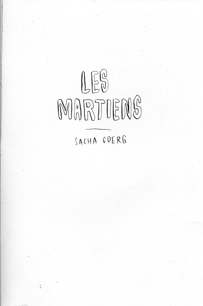 - Les Martiens- page 1