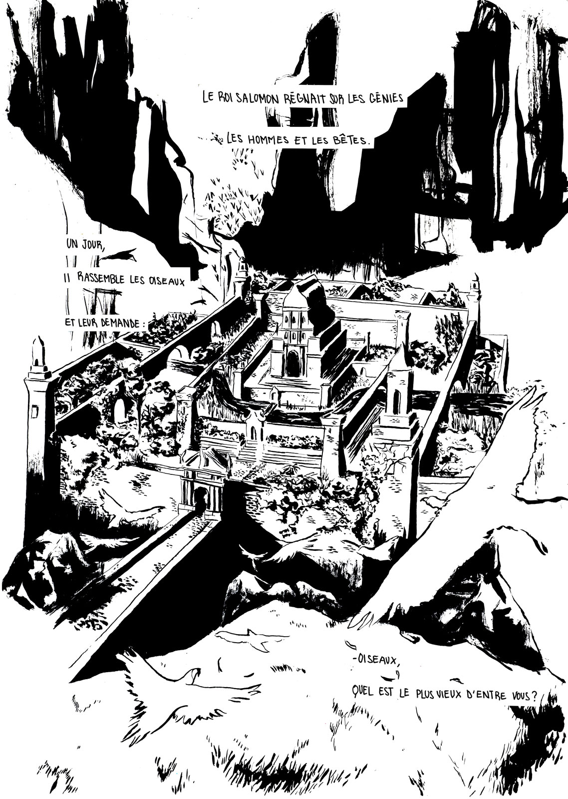 - LE ROI SALOMON ET L'OISEAU- page 2