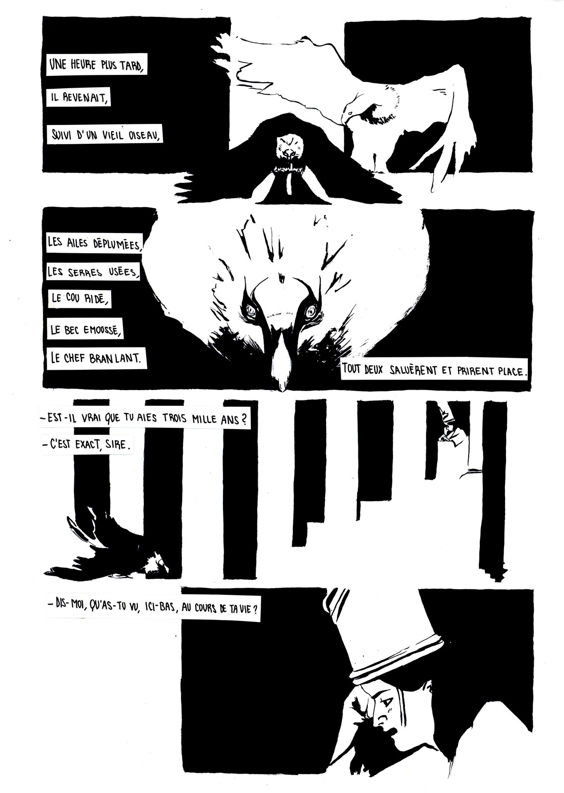 - LE ROI SALOMON ET L'OISEAU- page 4