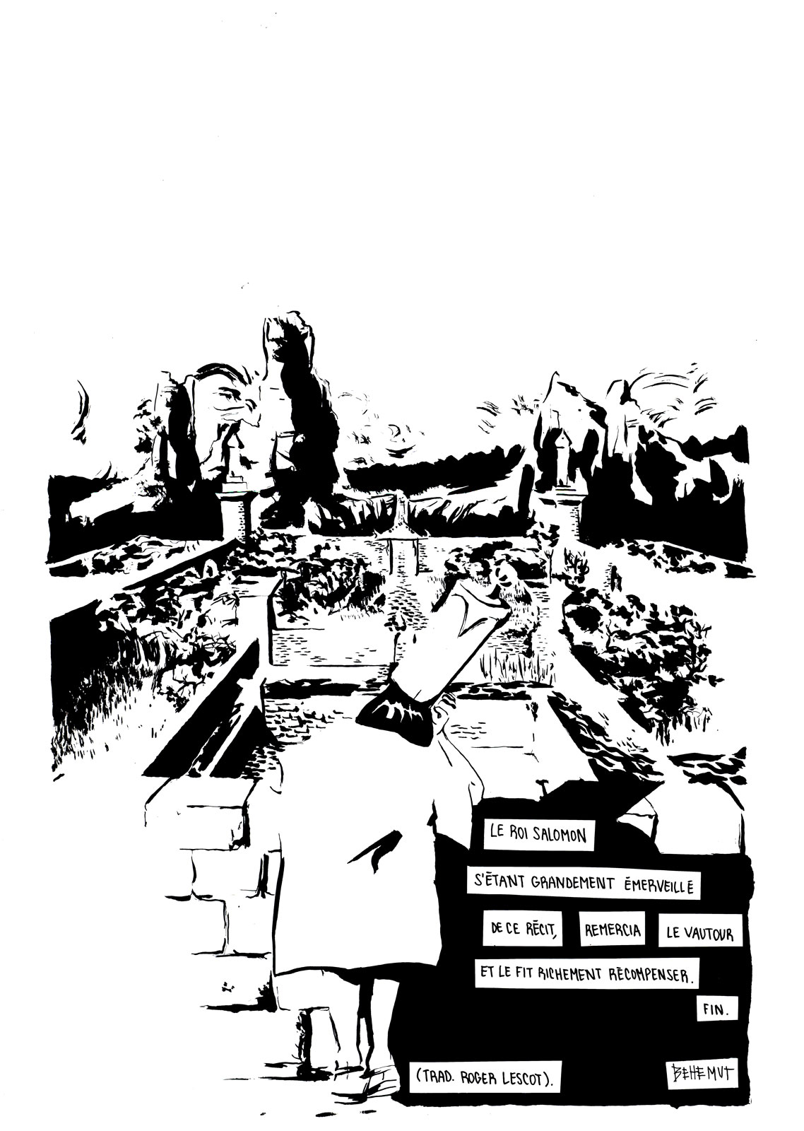 - LE ROI SALOMON ET L'OISEAU- page 9