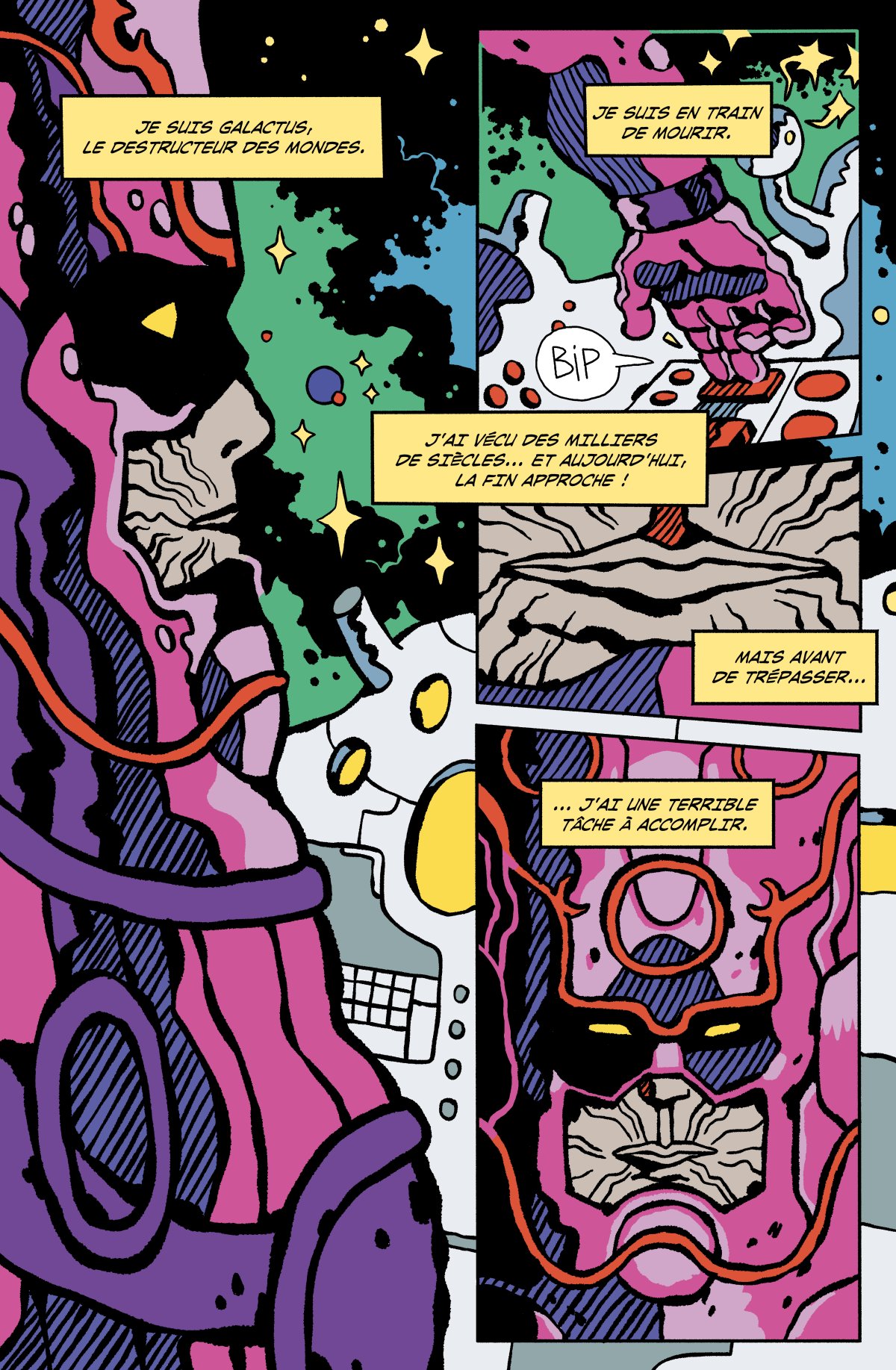 - the Silver Surfer suffers- page 2