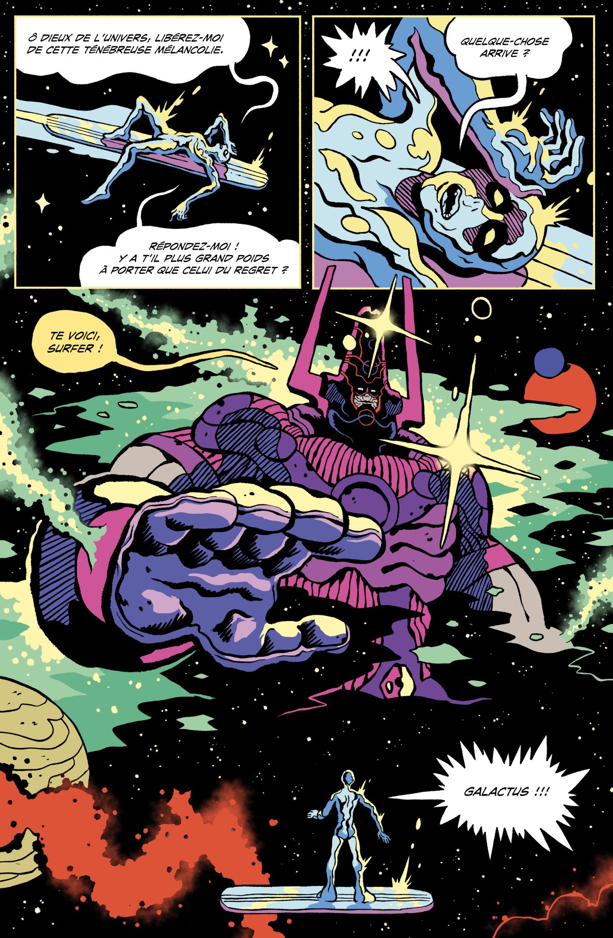 - the Silver Surfer suffers- page 6