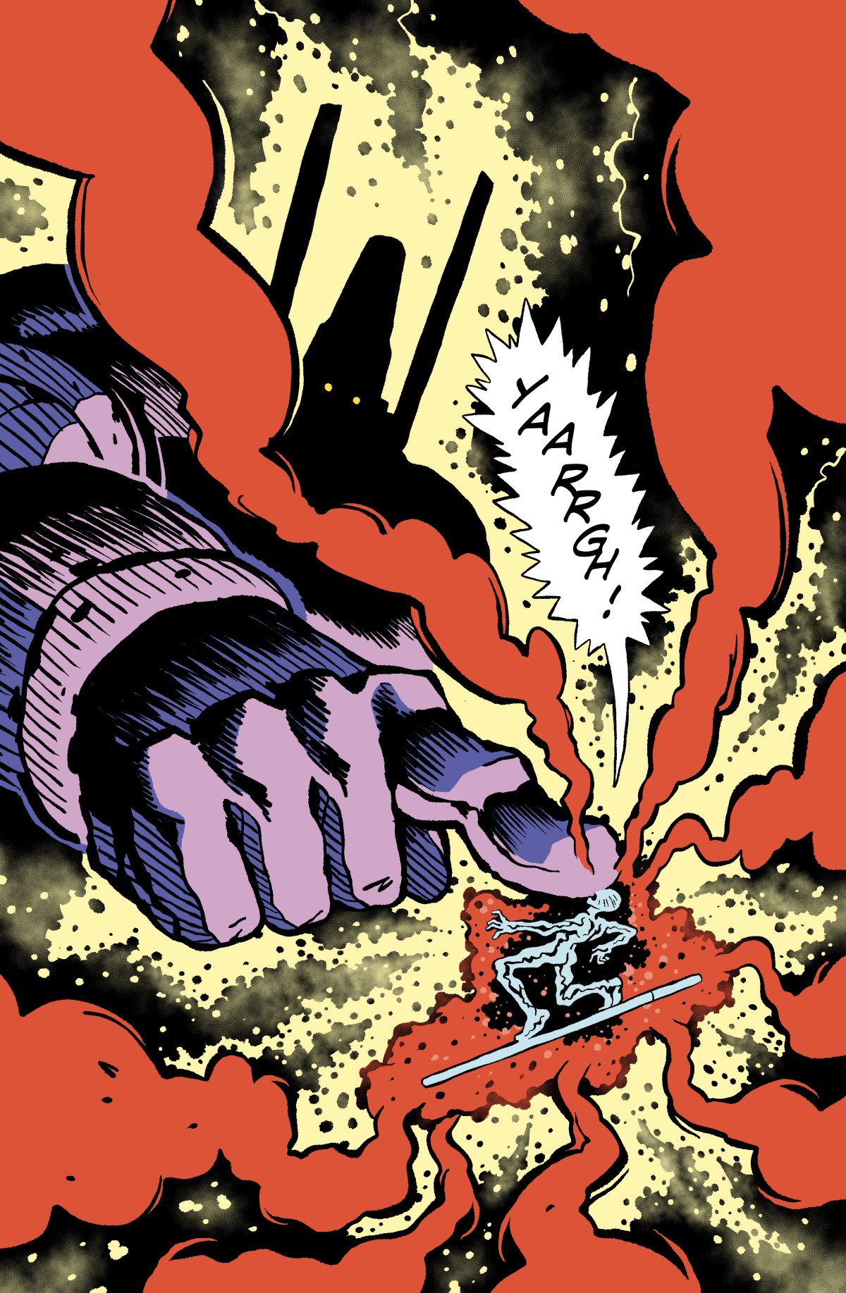 - the Silver Surfer suffers- page 8