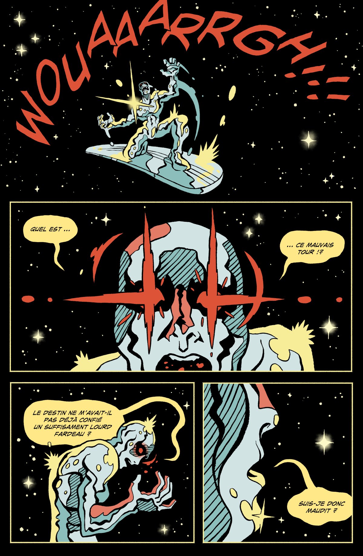 - the Silver Surfer suffers- page 10