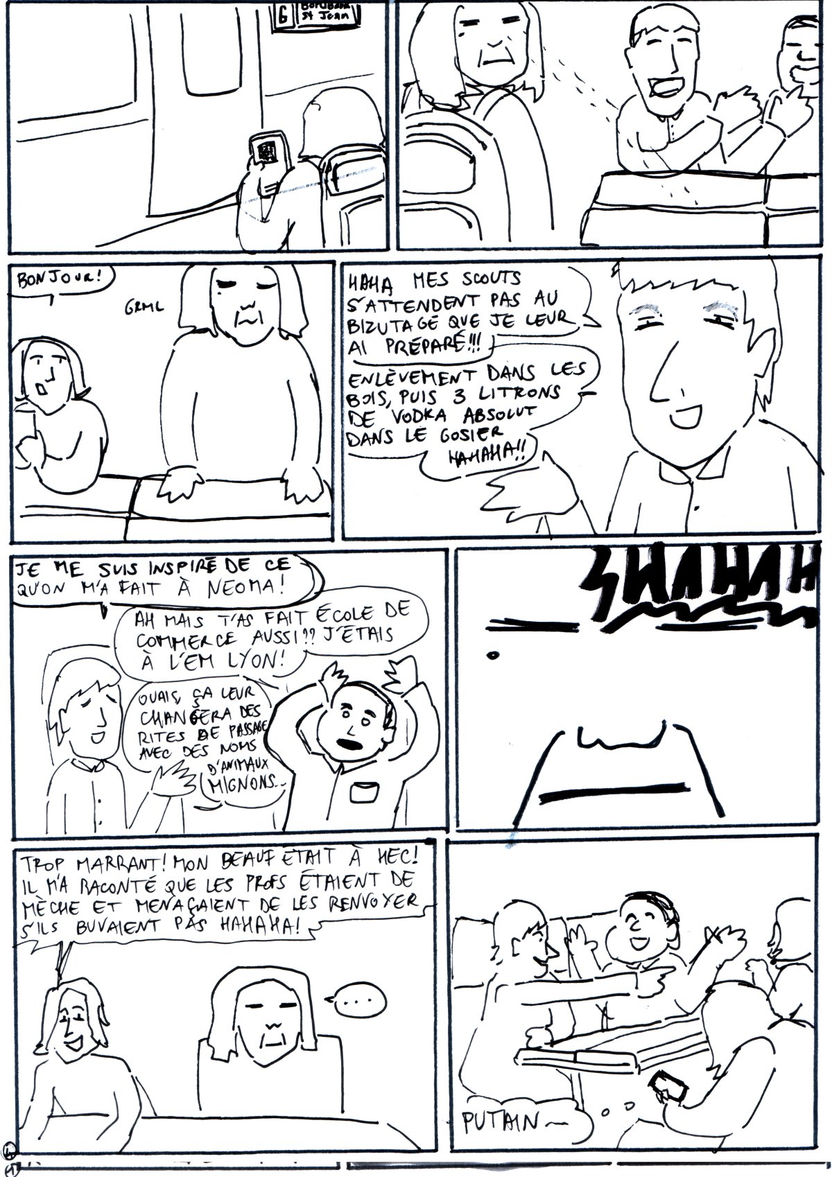 - The story of Denise: Une bande denisée- page 4