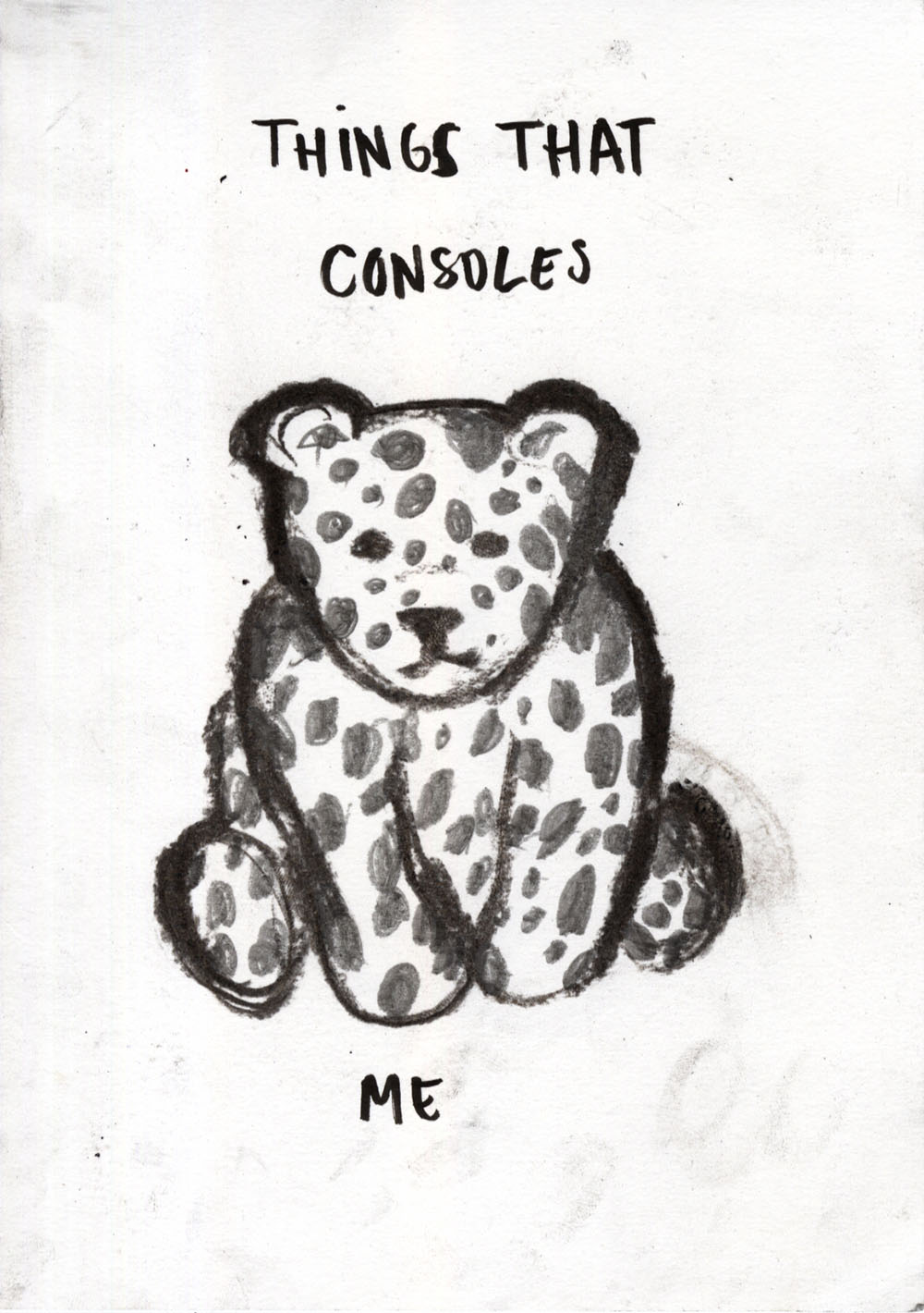 - Things that consoles me- page 1