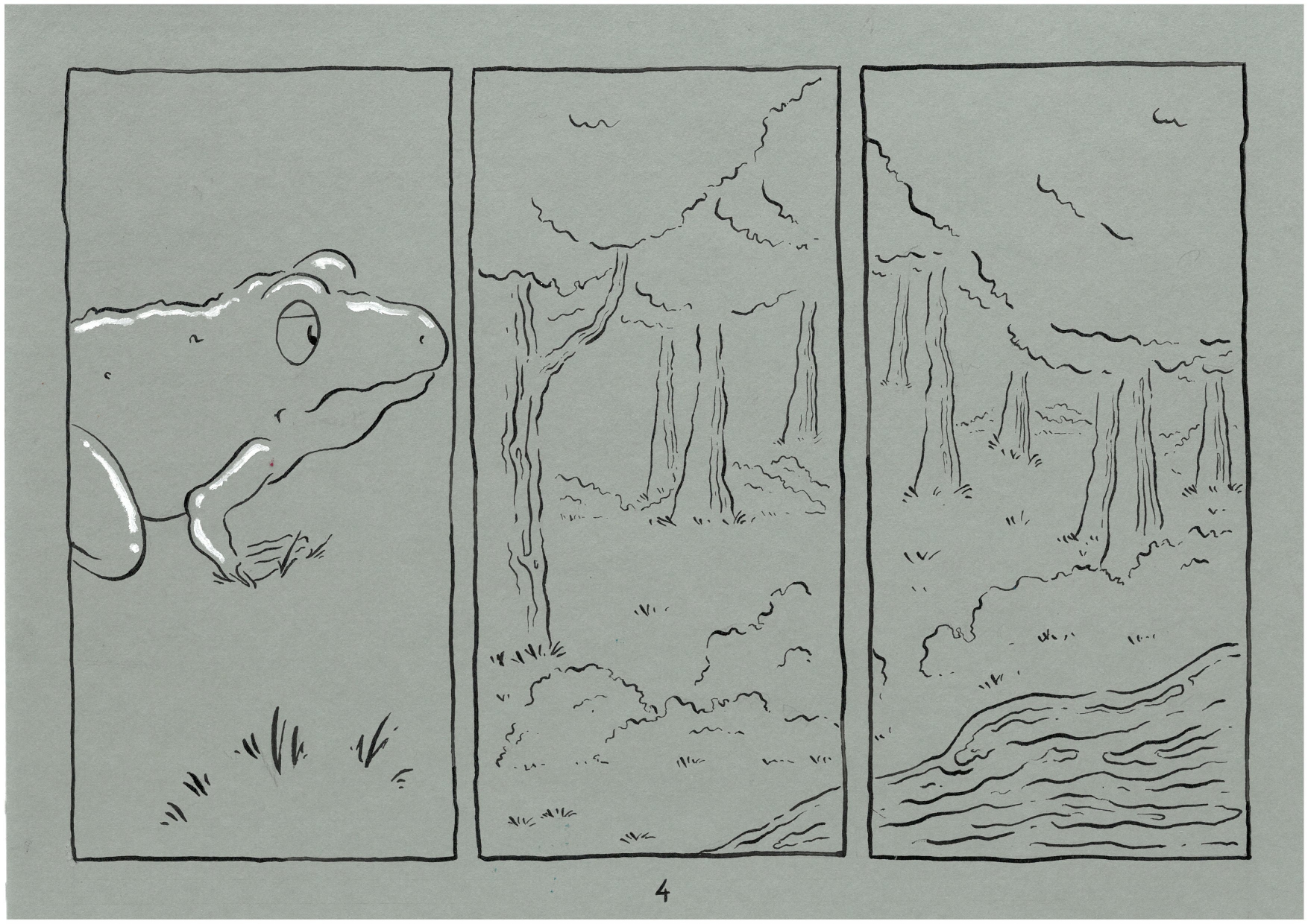 - THE FROG AND THE WATER- page 5