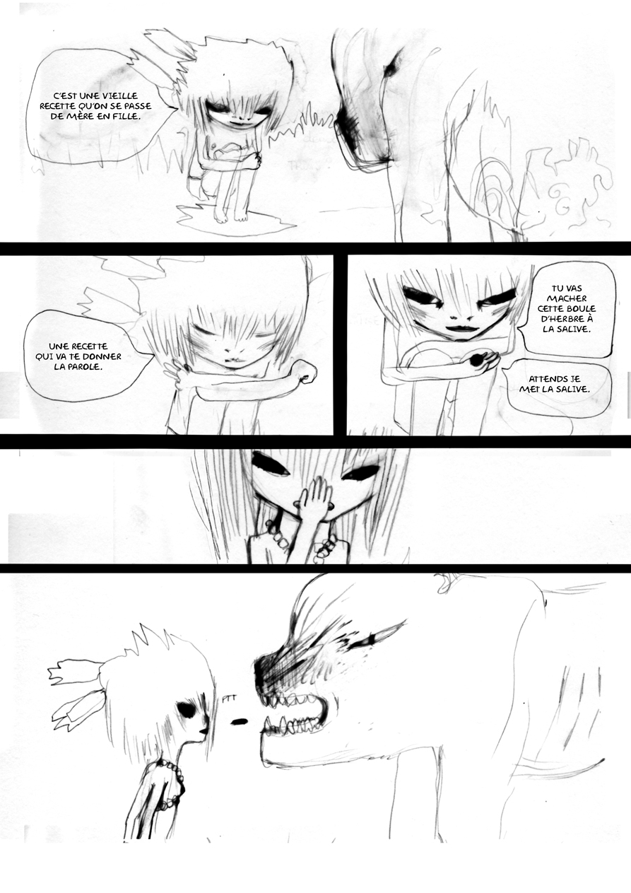 - la Sauvageonne et le fauve- page 7