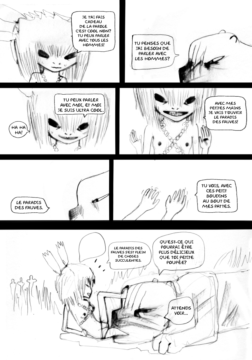 - la Sauvageonne et le fauve- page 8