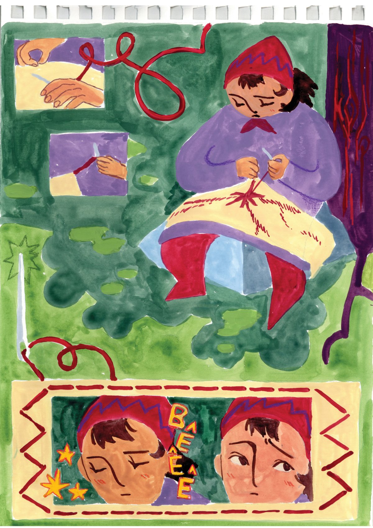 - La forêt de ronces- page 2