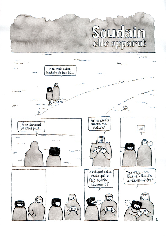 - Soudain elle apparut- page 1