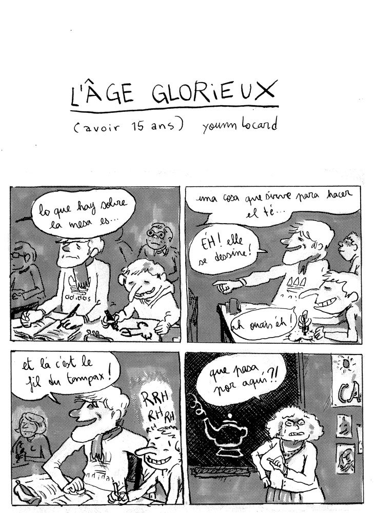 - L'âge glorieux- page 1
