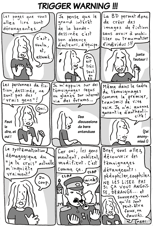 - TRIGGER WARNING- page 1