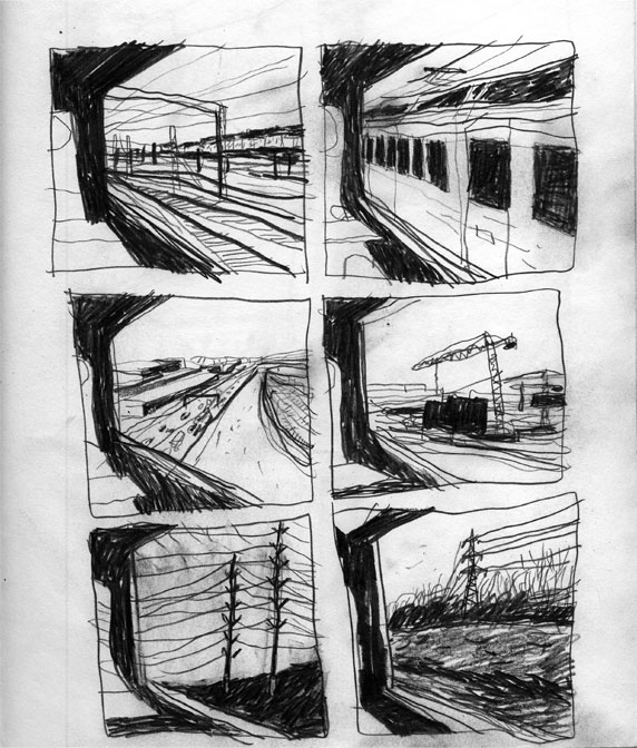 - france vue du tgv- page 1