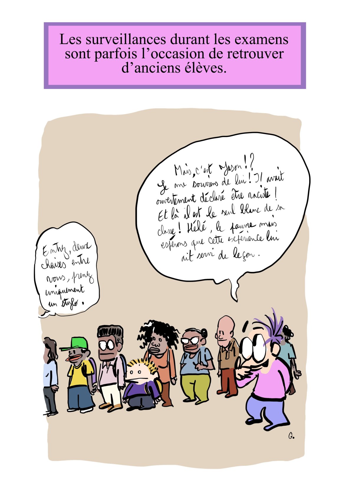 - Ma vie de prof (c'est un titre de merde, on est d'accord)- page 252