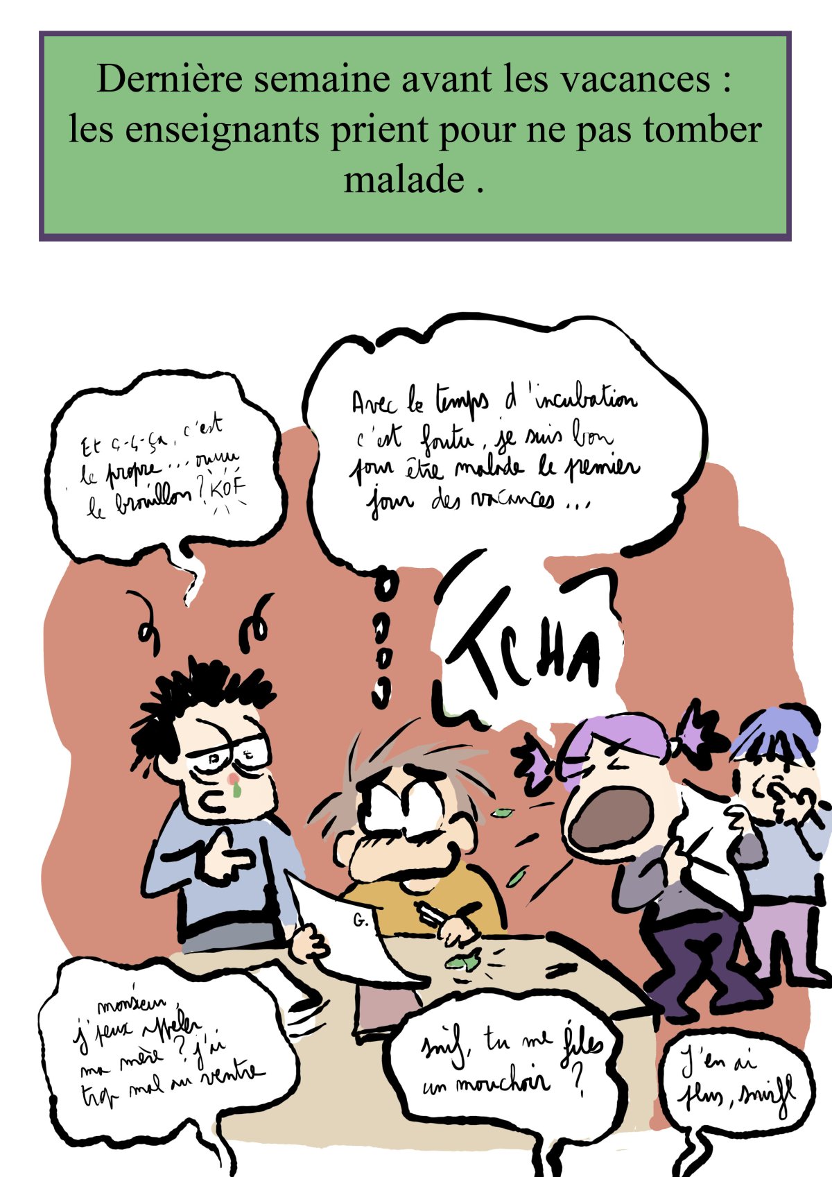 - Ma vie de prof (c'est un titre de merde, on est d'accord)- page 159