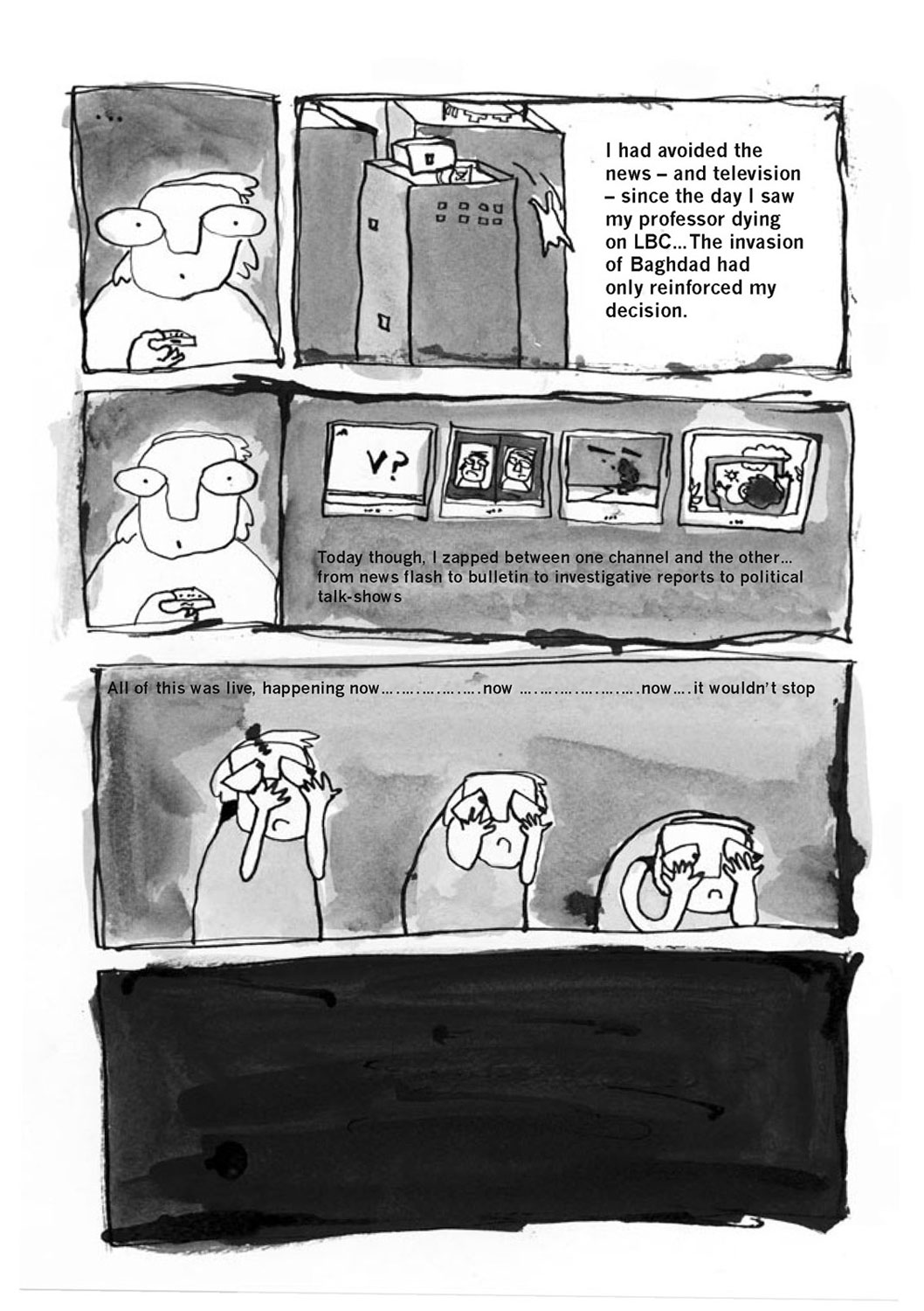 - I think we will be calmer in the next war- page 7