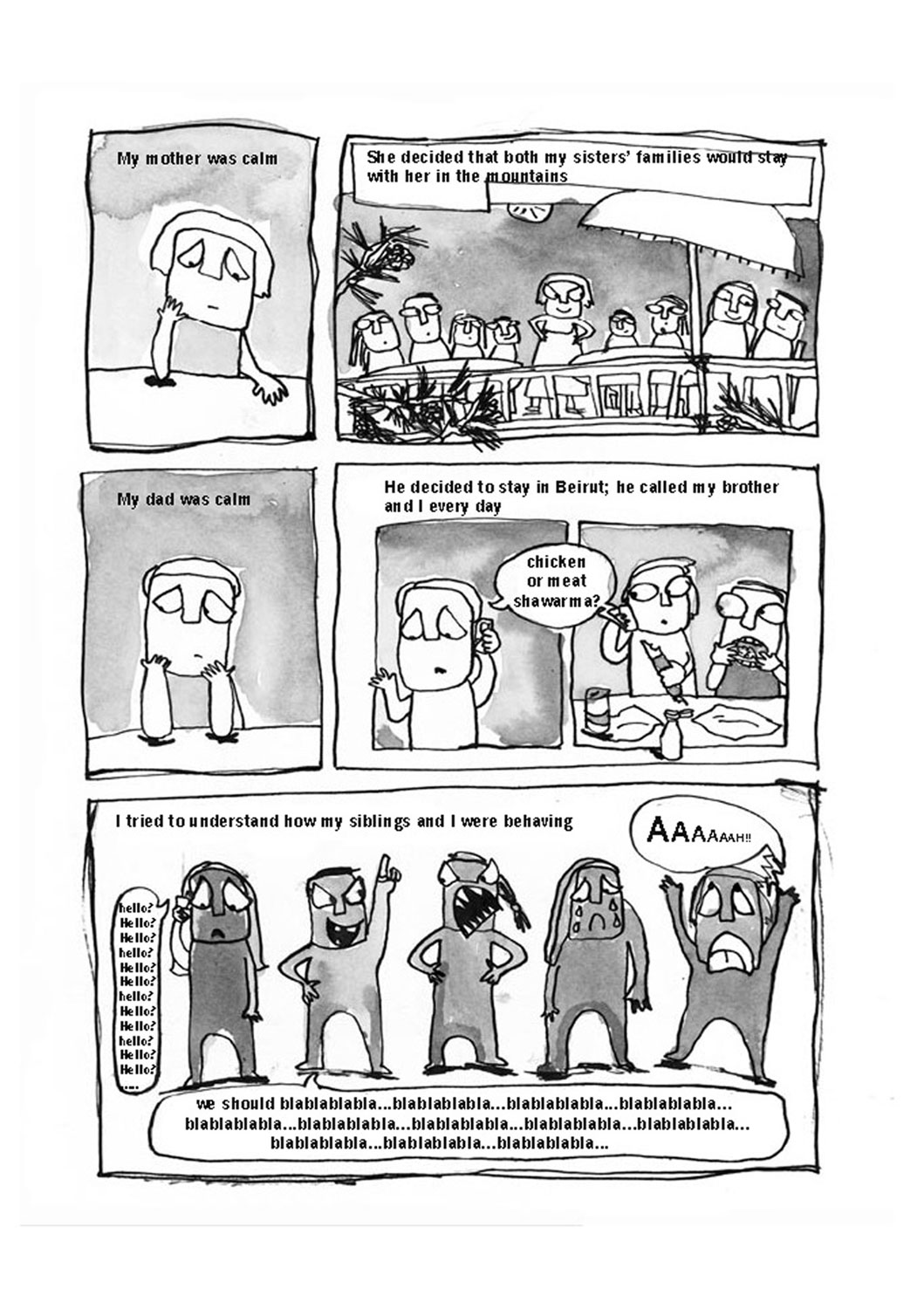 - I think we will be calmer in the next war- page 18