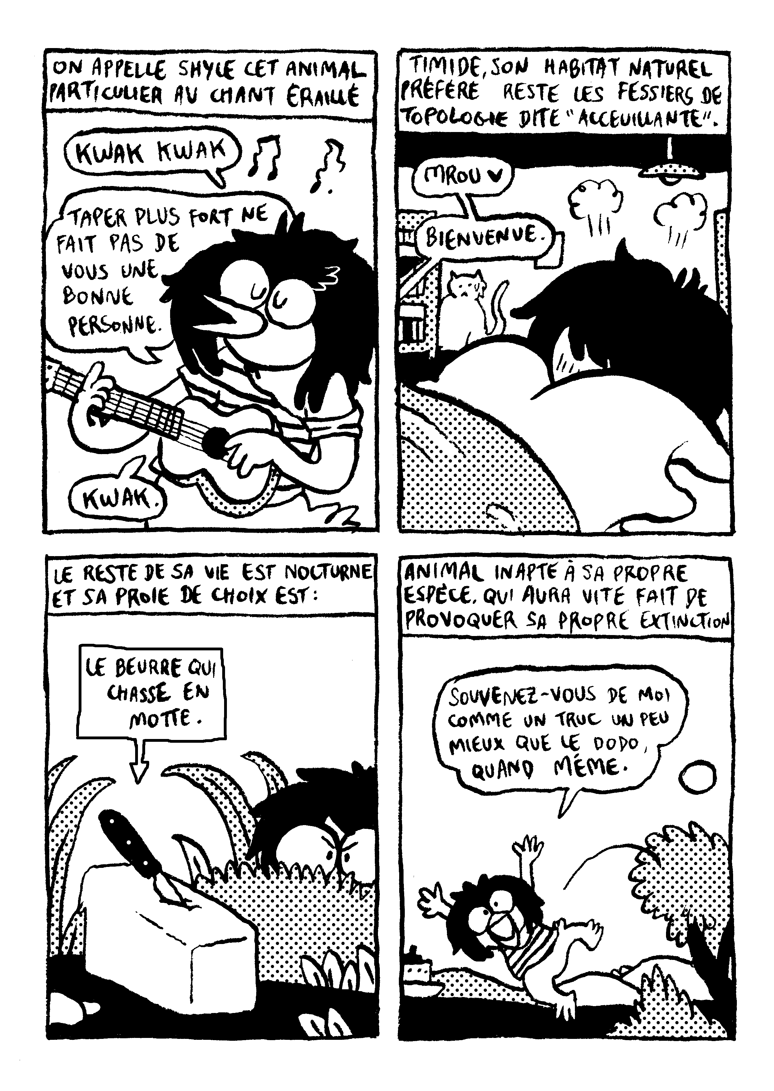 - Ne rien savoir sur tout plein de choses- page 5