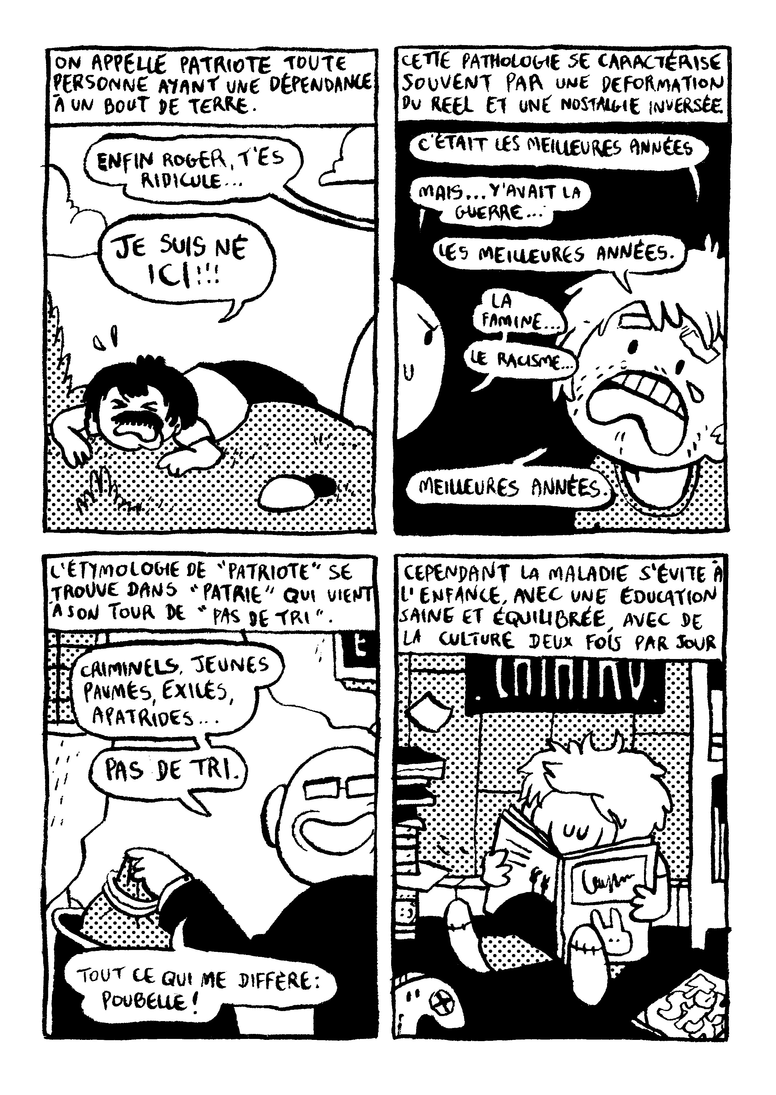 - Ne rien savoir sur tout plein de choses- page 8