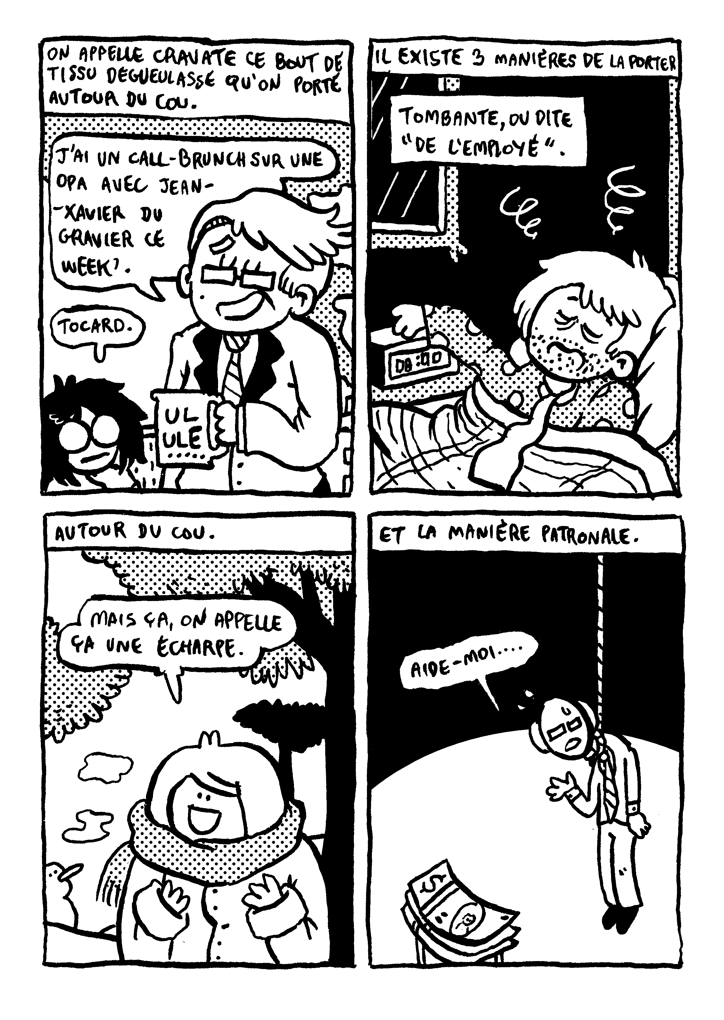 - Ne rien savoir sur tout plein de choses- page 11