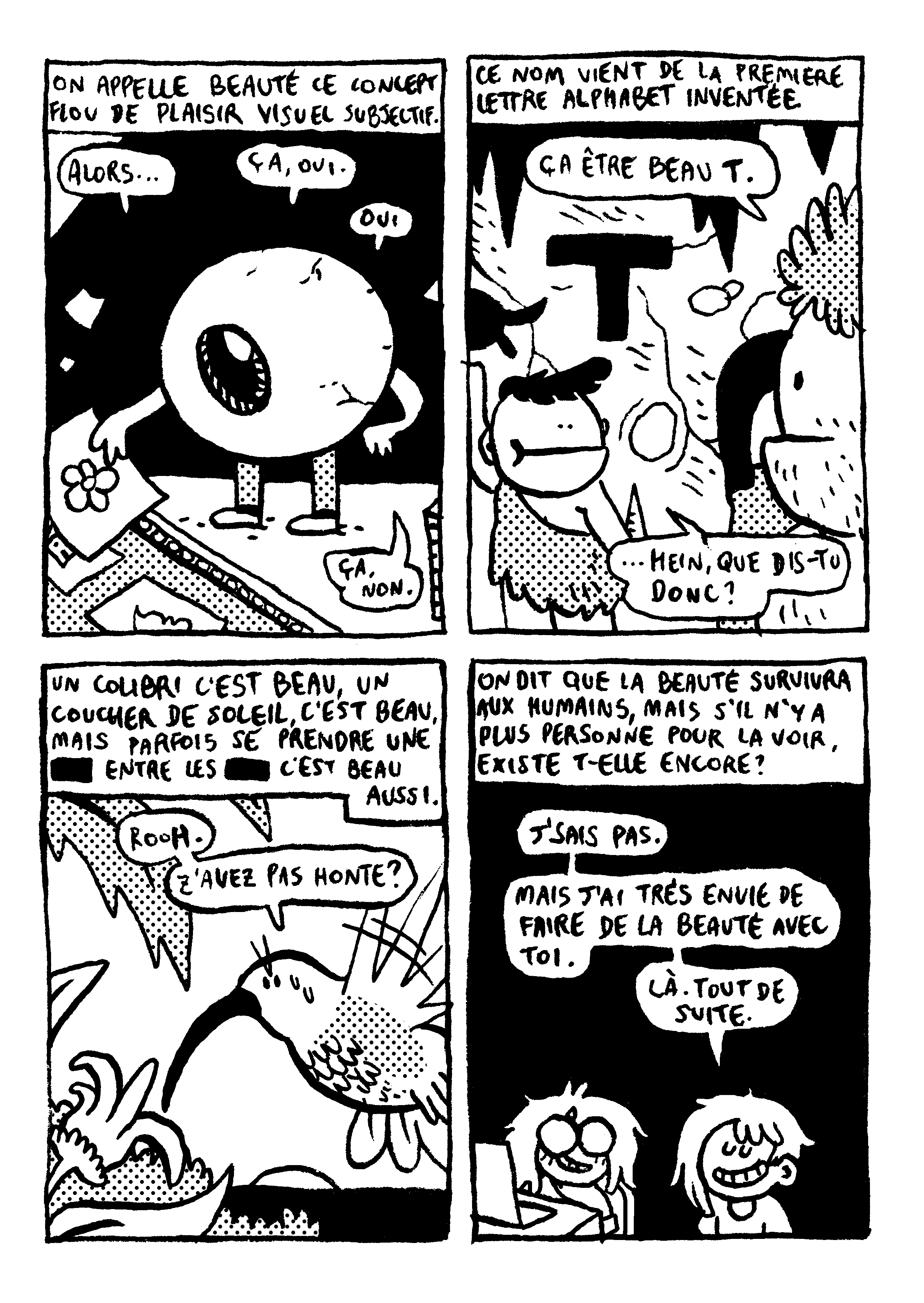 - Ne rien savoir sur tout plein de choses- page 15